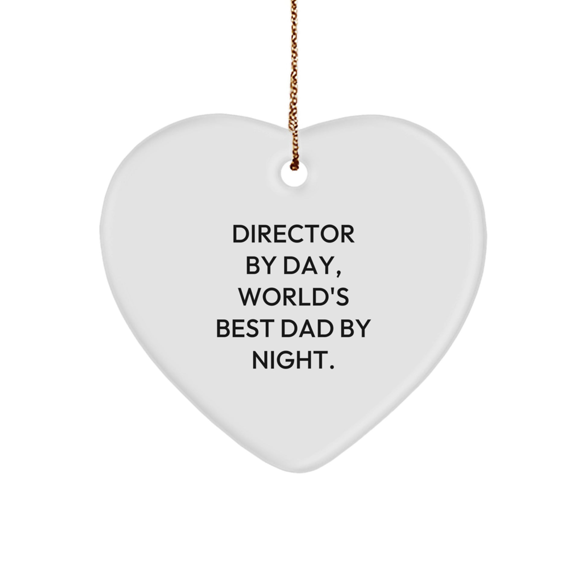Funny Director Heart Ornament Gifts from Men to Women for Christmas Unique Gifts - Image 1