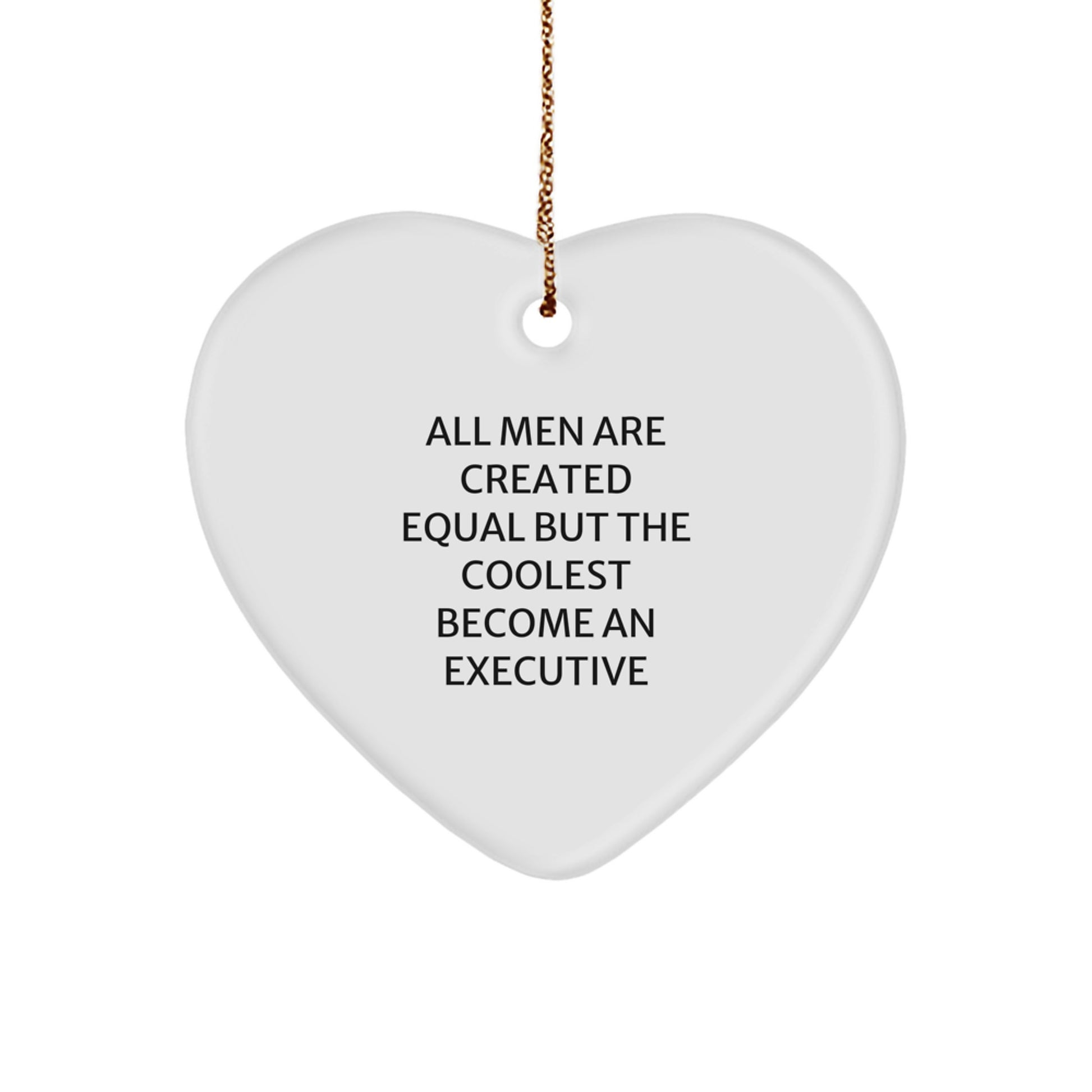Executive Keepsake Christmas Ornament for Him Gift Surprise Holiday - Image 1