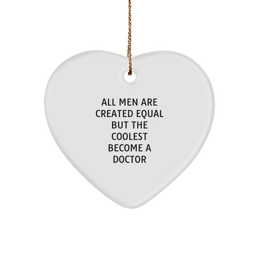 Doctor Keepsake Christmas Ornament for Him Gift Surprise Holiday - Image 1