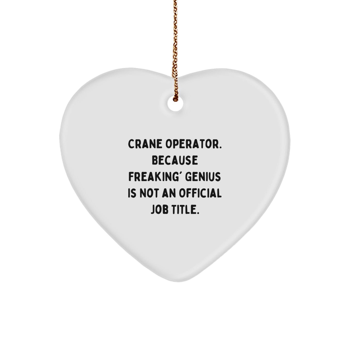Funny Crane Operator Gifts for Men, Gifts from Coworkers for Crane Operator Friends - Image 1