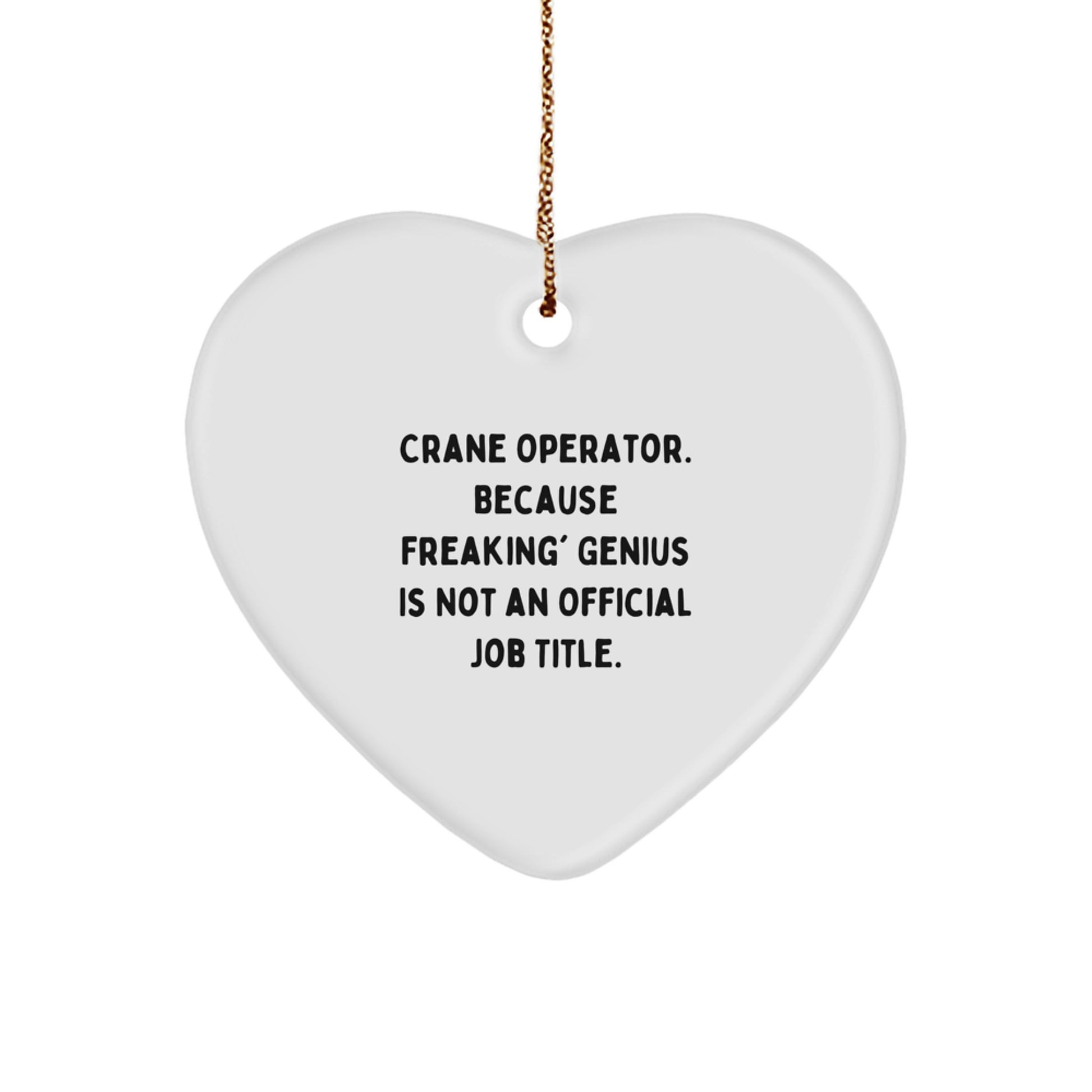Funny Crane Operator Gifts for Men, Gifts from Coworkers for Crane Operator Friends - Image 1