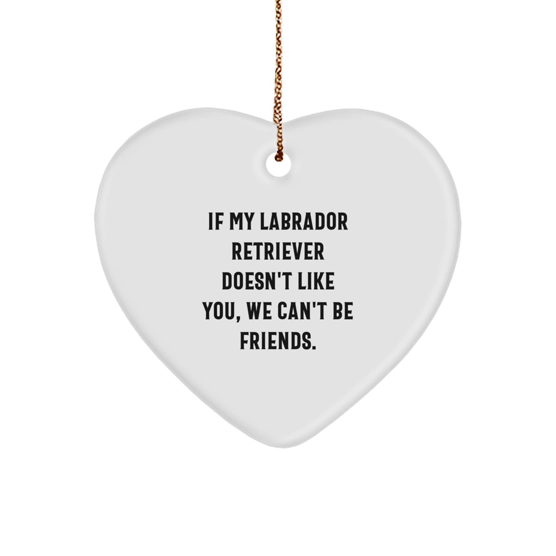 Funny Labrador Retriever Dog Christmas Unique Gifts from Family for Dog Lover Friends - Image 1