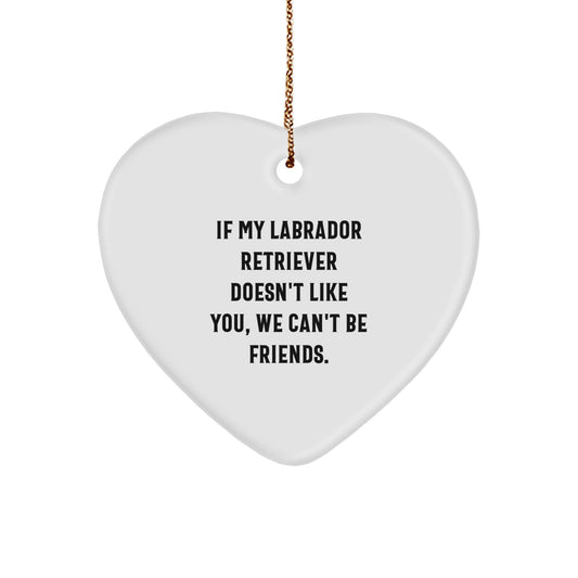Funny Labrador Retriever Dog Christmas Unique Gifts from Family for Dog Lover Friends - Image 1