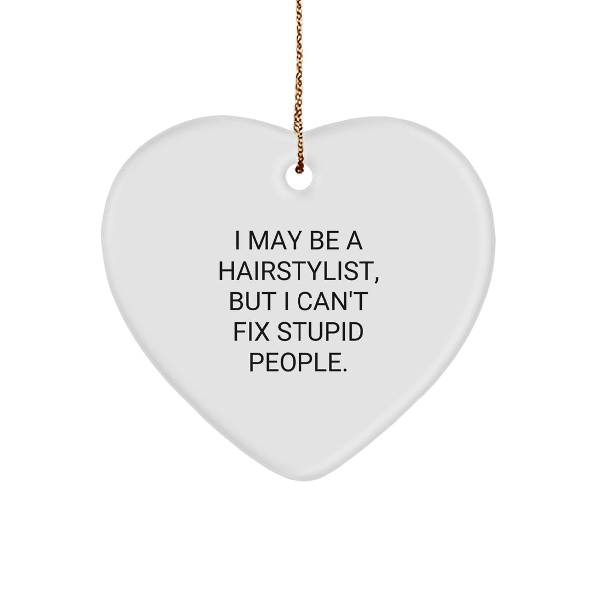 Hairstylist Christmas Ornament Keepsake for Him Gift - Image 1