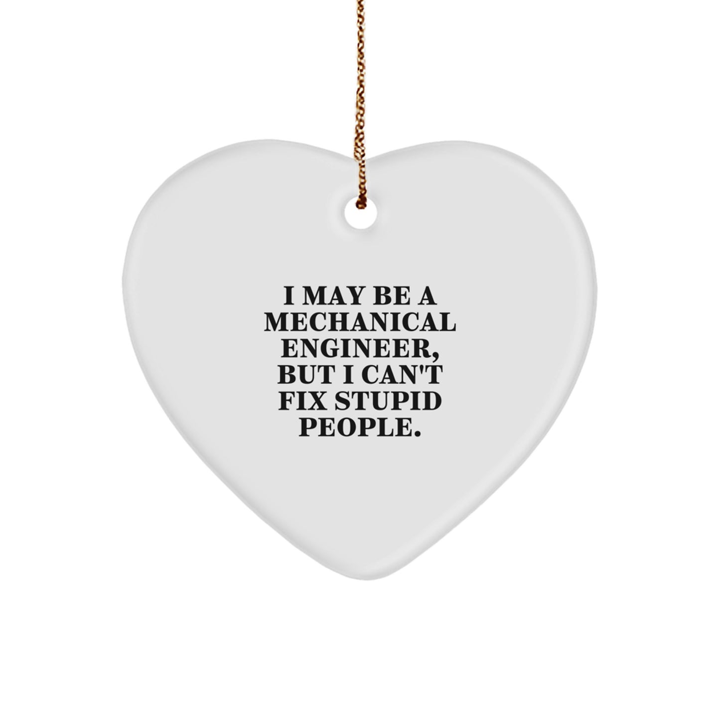 Mechanical Engineer Keepsake Christmas Ornament for Him Gift - Image 1