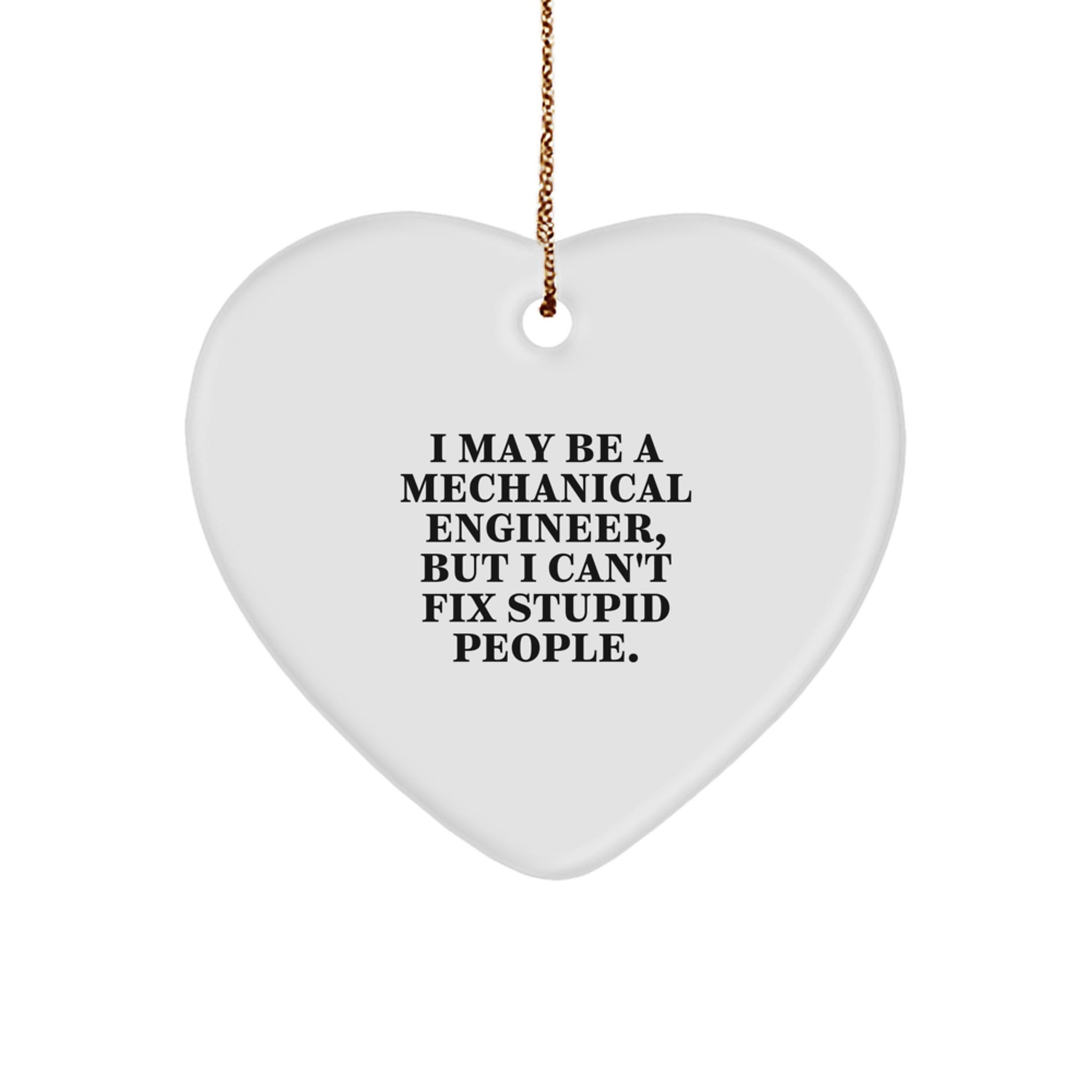 Mechanical Engineer Keepsake Christmas Ornament for Him Gift - Image 1