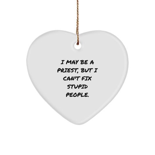 Favorite Priest Christmas Ornament for Kids Gift - Image 1