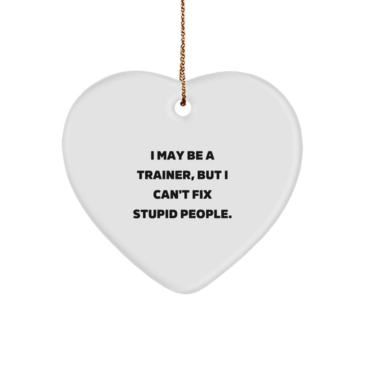 Christmas Gift Ornament for Her Trainer Keepsake Present - Image 1