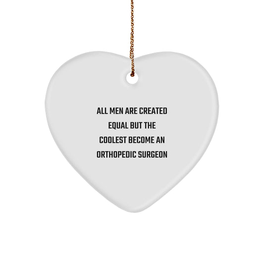 Orthopedic Surgeon Keepsake Christmas Ornament for Him Surprise Gift - Image 1