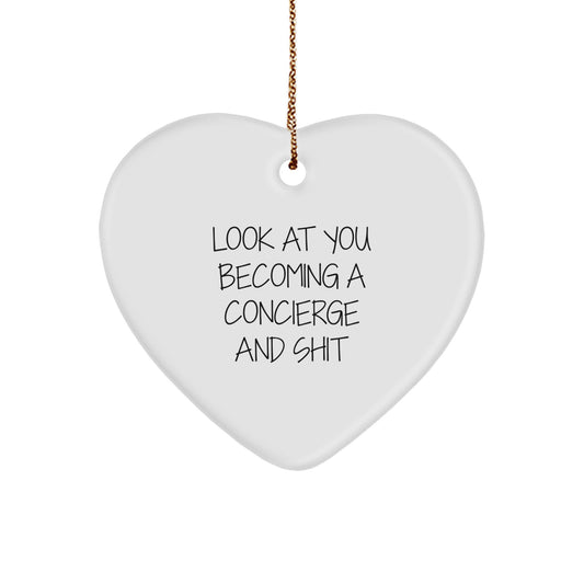 Teen Concierge Memento Christmas Ornament Gift - Image 1
