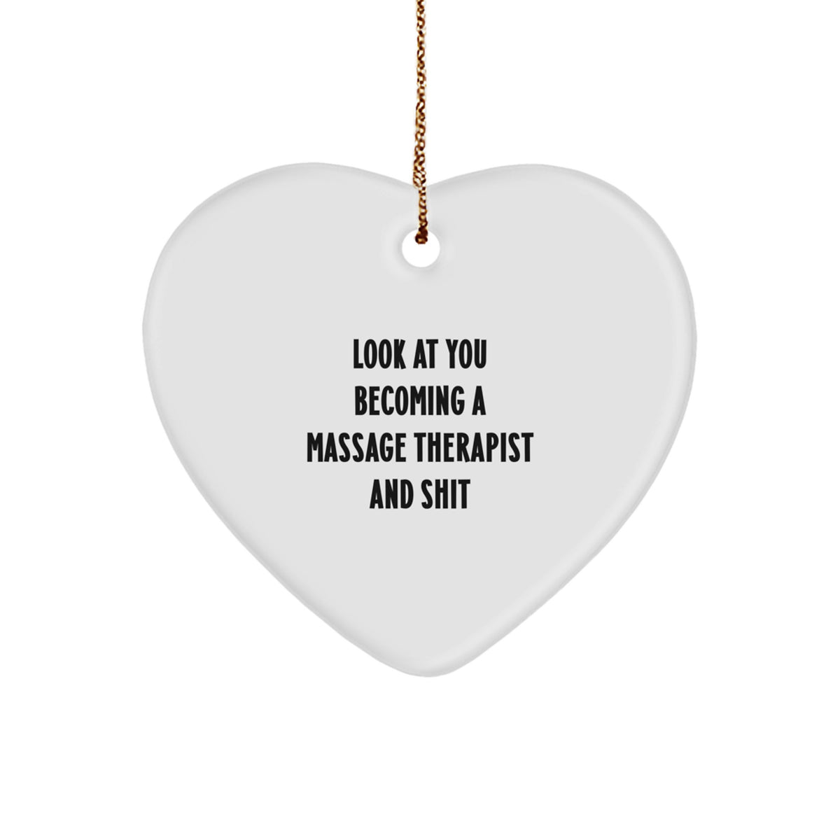 Massage Therapist Christmas Ornament Treasure for Family Gift - Image 1