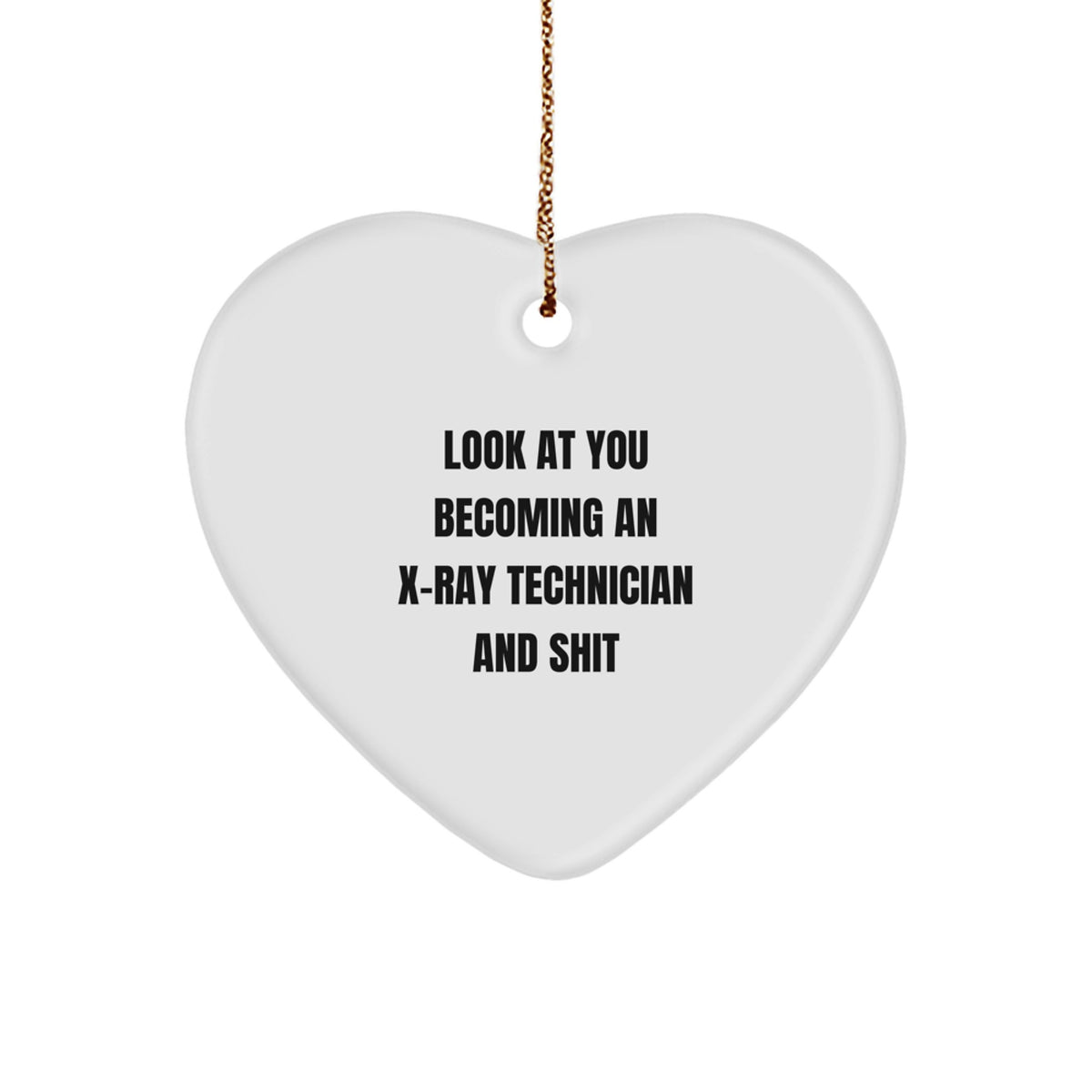 X-Ray Technician Keepsake Christmas Ornament for Him Gift - Image 1