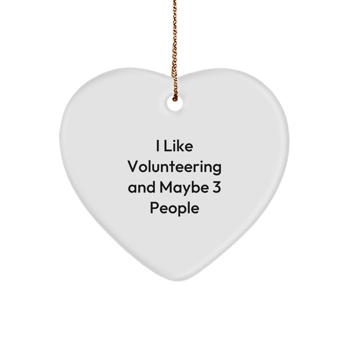 Volunteering Christmas Ornament Gift A Favorite Keepsake for Kids – I - Image 1