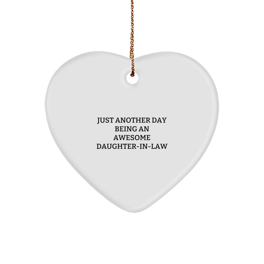 Daughter-in-law Christmas Ornament Gift for Coworkers Idea - Image 1