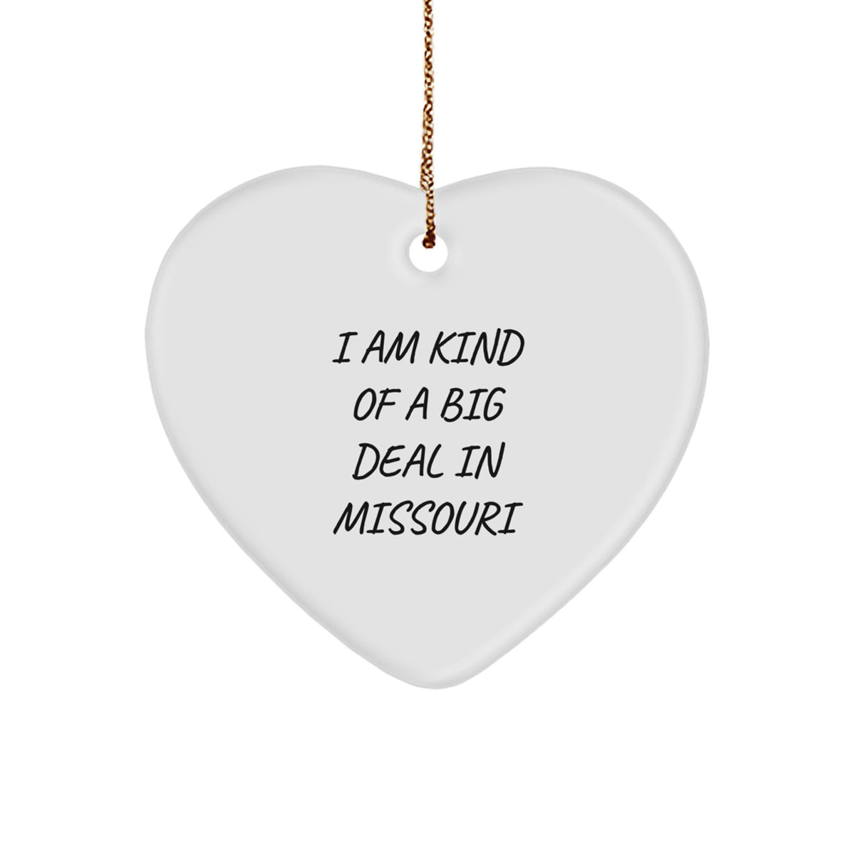 Missouri Keepsake Christmas Ornament for Him Gift - Image 1