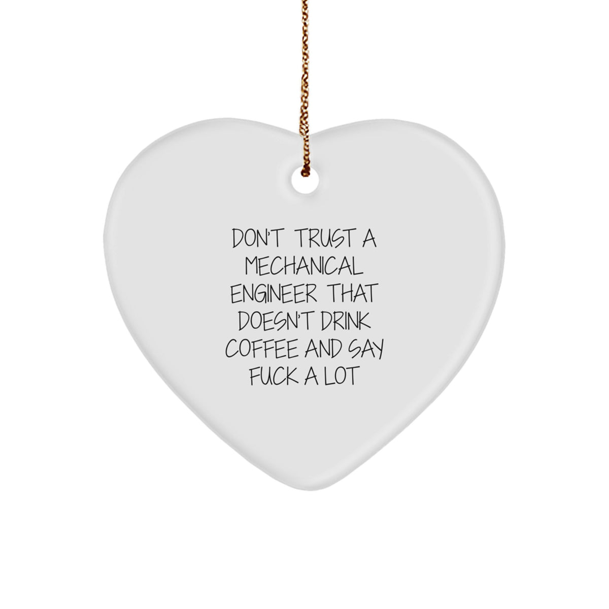 Mechanical Engineer Christmas Ornament Surprise for Family Gift - Image 1