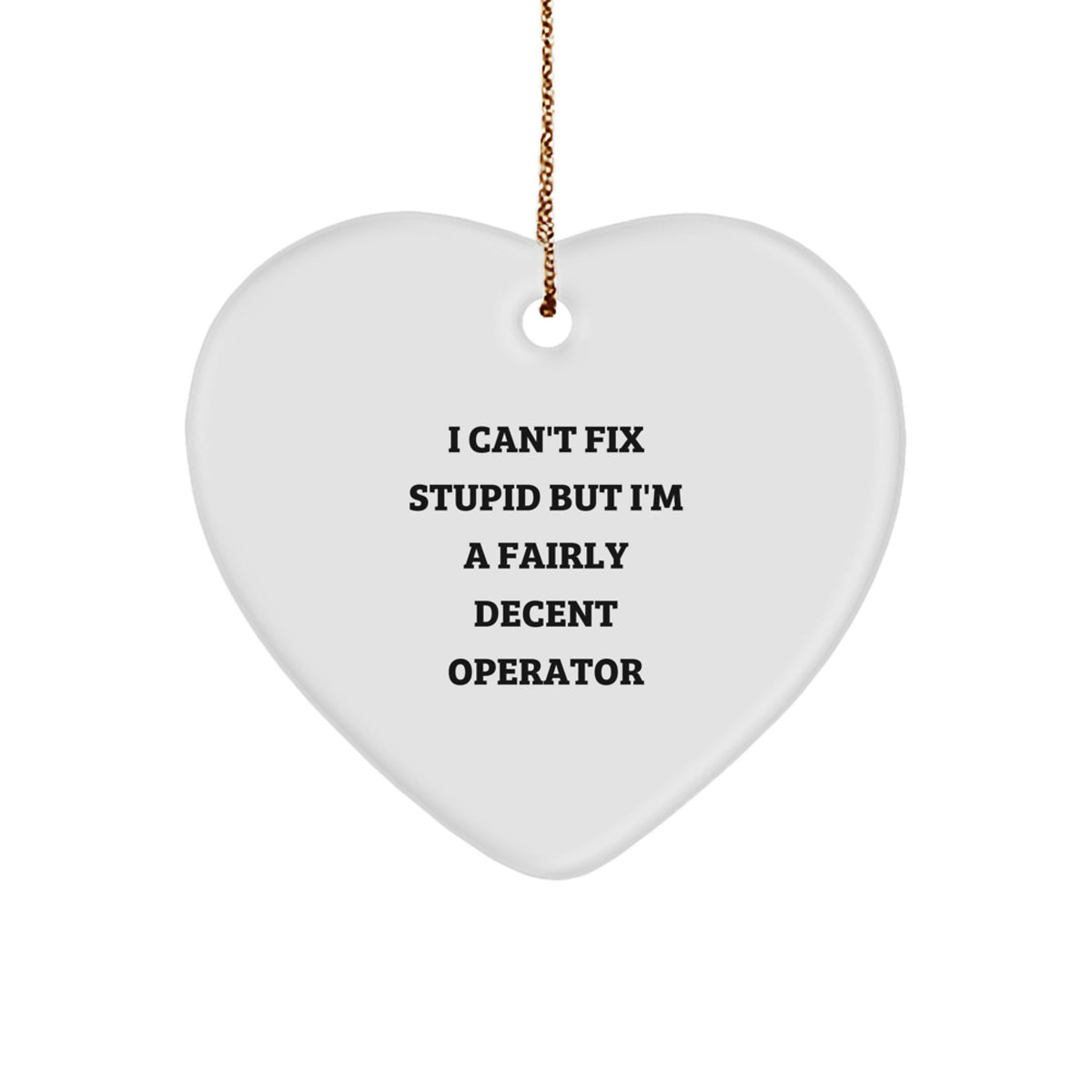 Operator Favorite Christmas Ornament for Kids Gift Keepsake Bright - Image 1