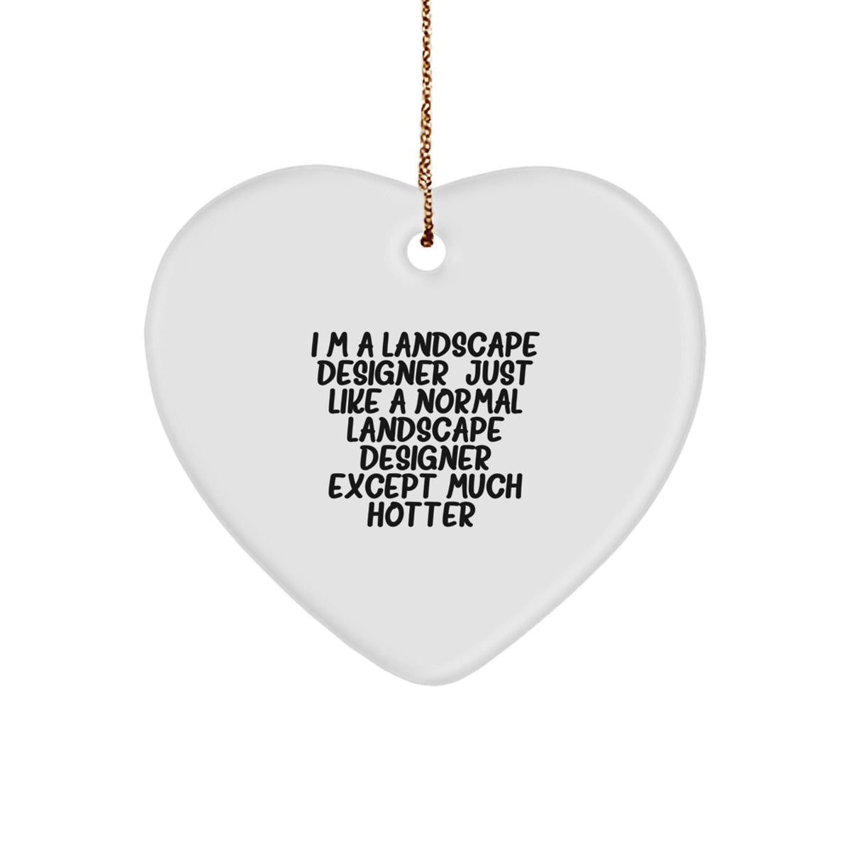 Christmas Ornament Gift for Her Landscape Designer Landscape Designer - Image 1