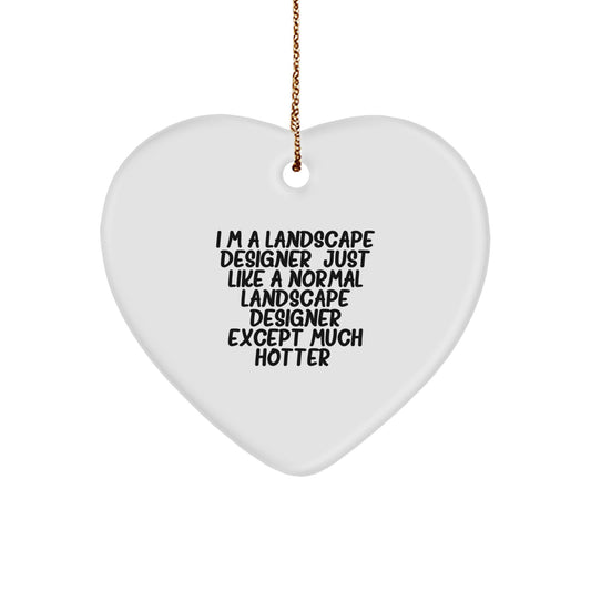 Christmas Ornament Gift for Her Landscape Designer Landscape Designer - Image 1