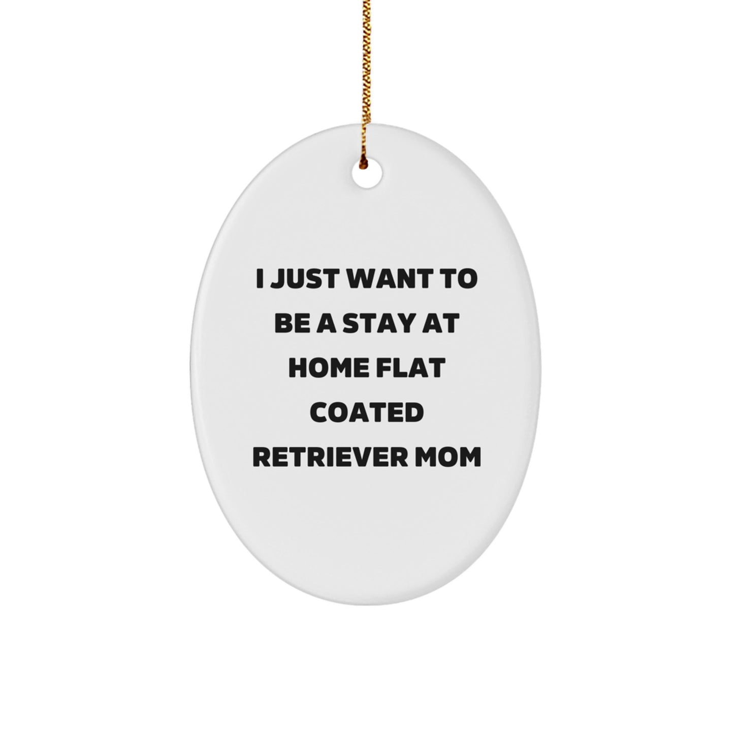 Funny Flat Coated Retriever Dog Mom Gifts from Men to Family for Christmas Unique Gifts - Image 1