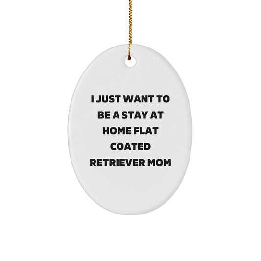 Funny Flat Coated Retriever Dog Mom Gifts from Men to Family for Christmas Unique Gifts - Image 1