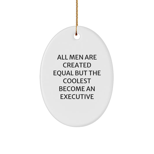 Executive Keepsake Holiday Christmas Ornament for Him Gift – Surprise - Image 1