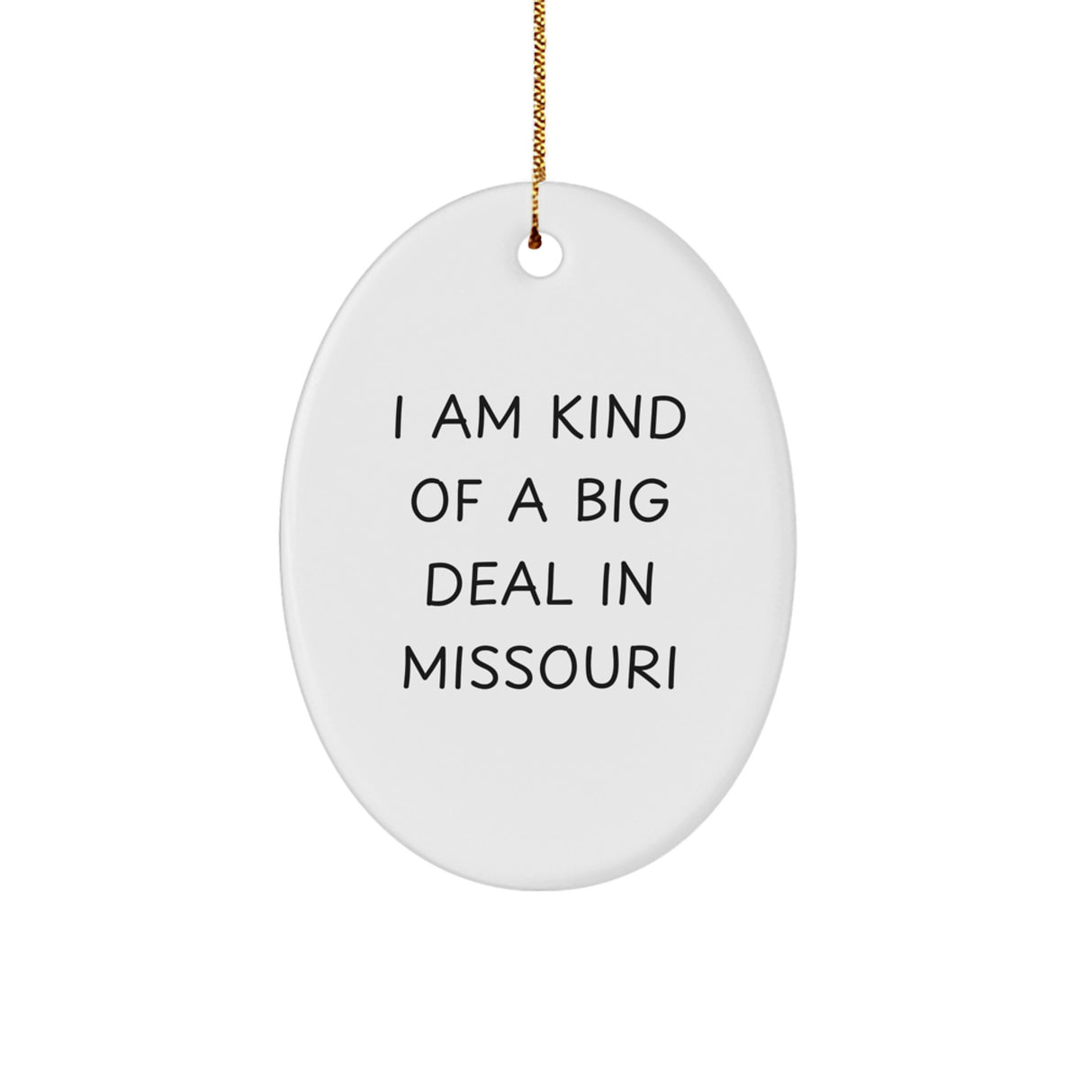 Missouri Christmas Ornament for Her Present Gift - Image 1