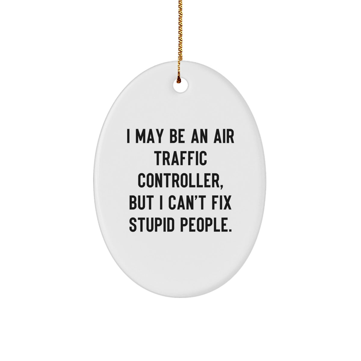 Air Traffic Controller Christmas Ornament Gift for Teens Surprise - Image 1