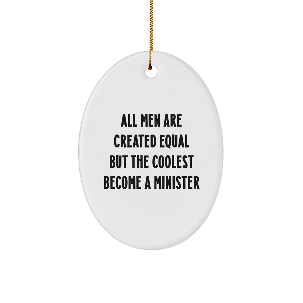 Minister Keepsake Christmas Ornament for Him Gift – Vibrant Surprise - Image 1