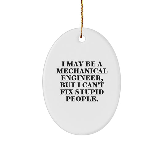 Mechanical Engineer Keepsake Christmas Ornament for Him Gift - Image 1