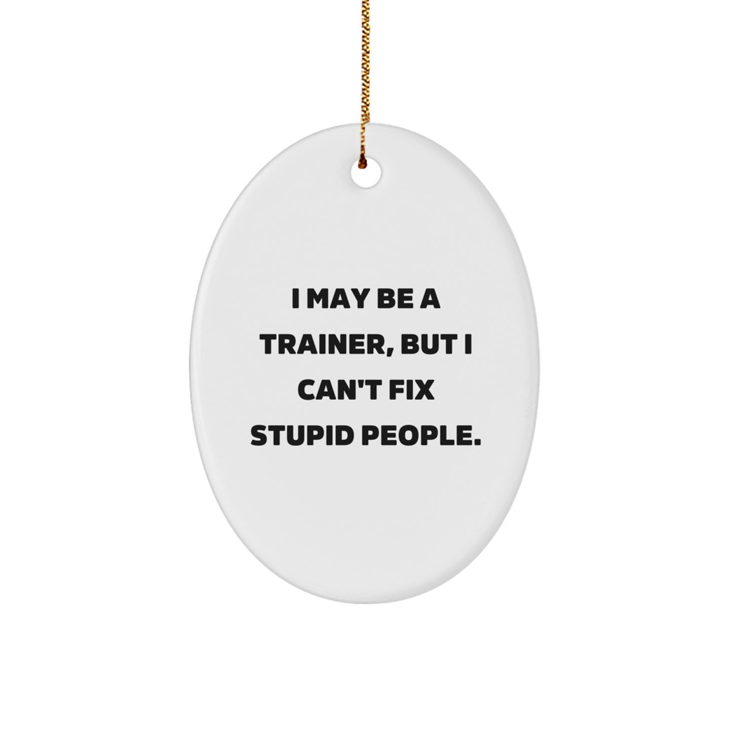 Trainer Christmas Ornament for Coworkers Idea Gift - Image 1