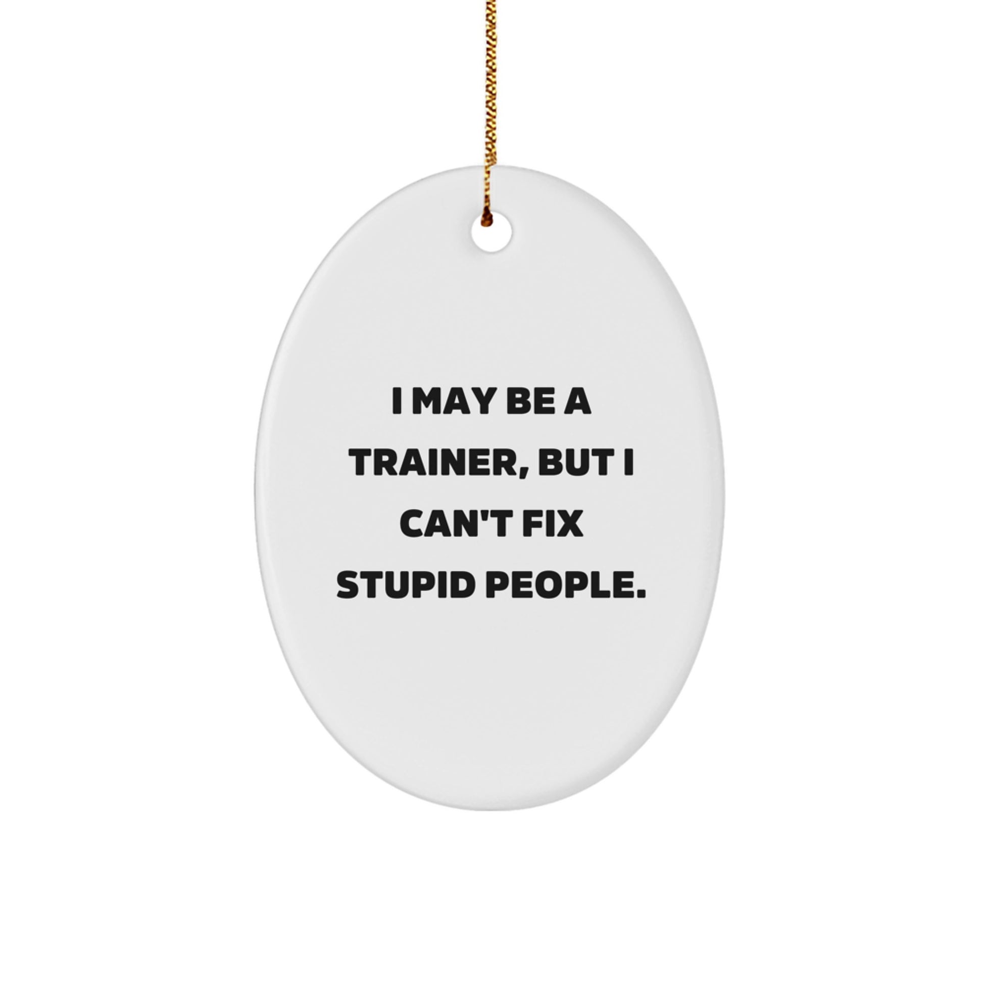 Trainer Christmas Ornament for Coworkers Idea Gift - Image 1
