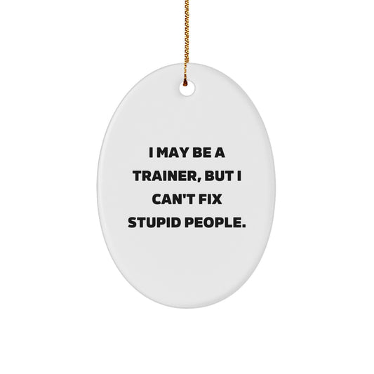 Trainer Christmas Ornament for Coworkers Idea Gift - Image 1