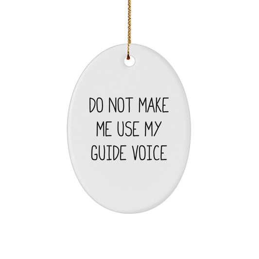 Bright Guide Christmas Ornament for Her Present Christmas Gift - Image 1