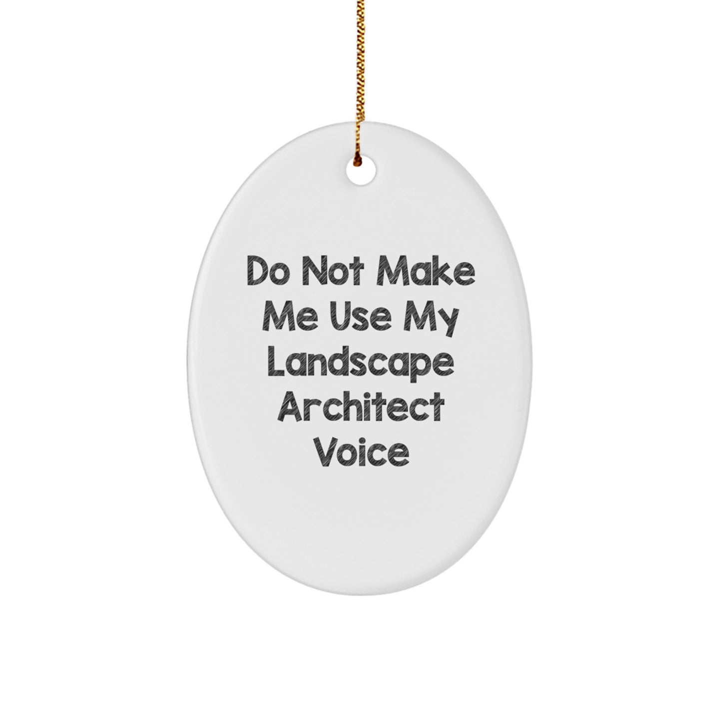 Landscape Arch Oval Ornament Collectible for Neighbors Christmas Gift - Image 1