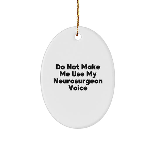 Neurosurgeon Christmas Ornament for Her Present Christmas Gift - Image 1