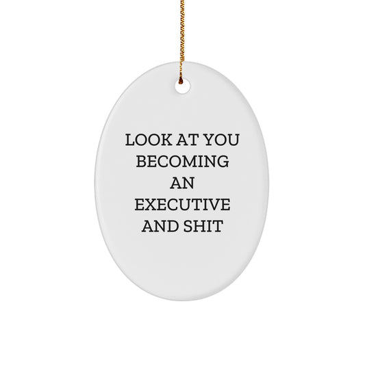 Executive Christmas Ornament Gift for Family A Treasure, Look At You - Image 1