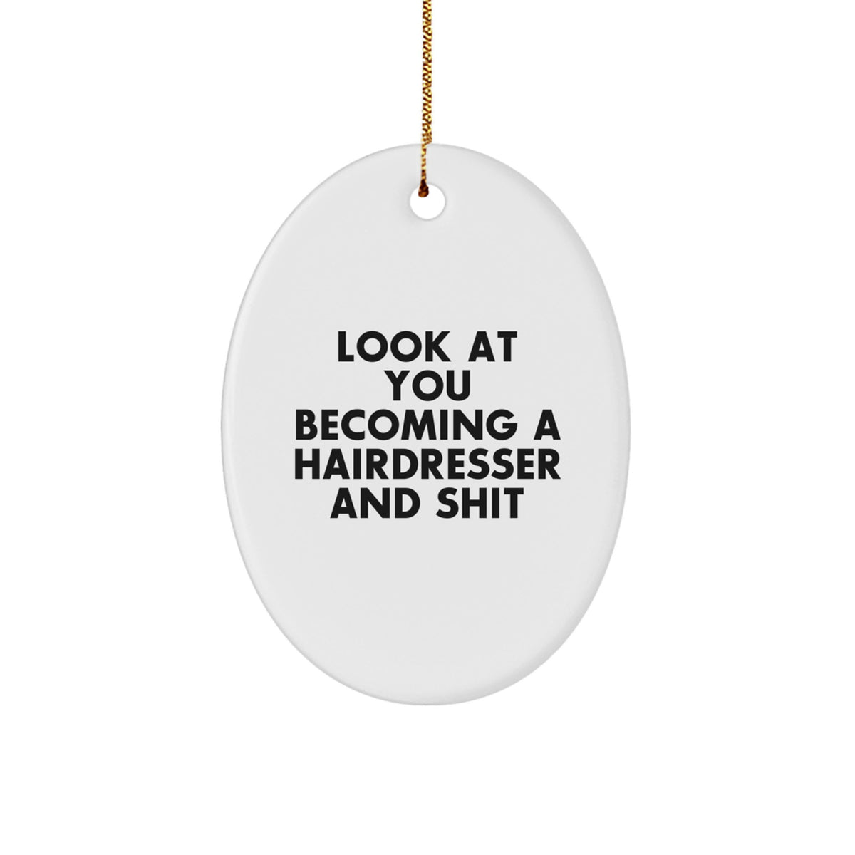 Favorite Hairdresser Christmas Ornament for Kids Holiday Keepsake Gift - Image 1