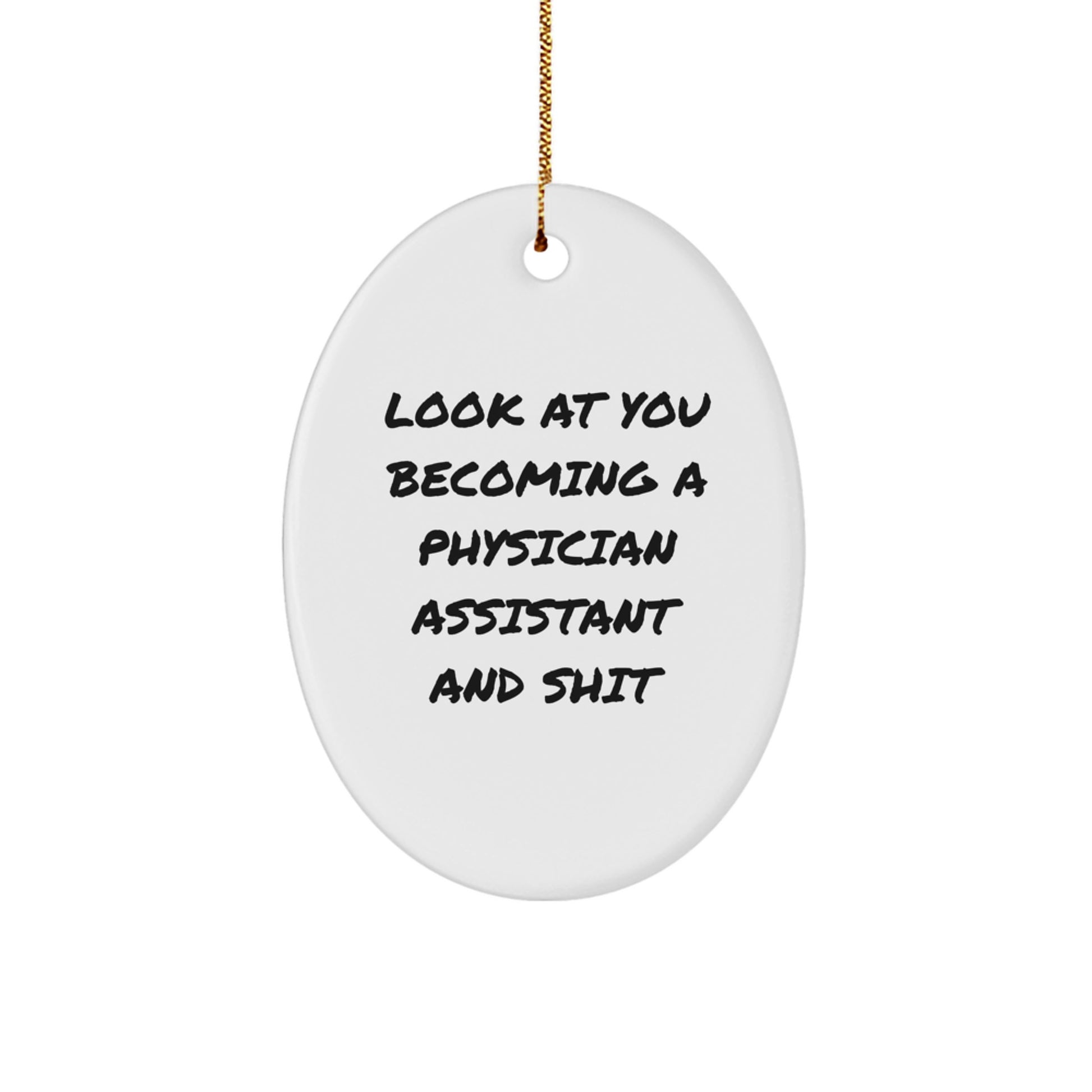 Funny Physician Assistant Christmas Unique Gifts from Family to Become a PA - Image 1
