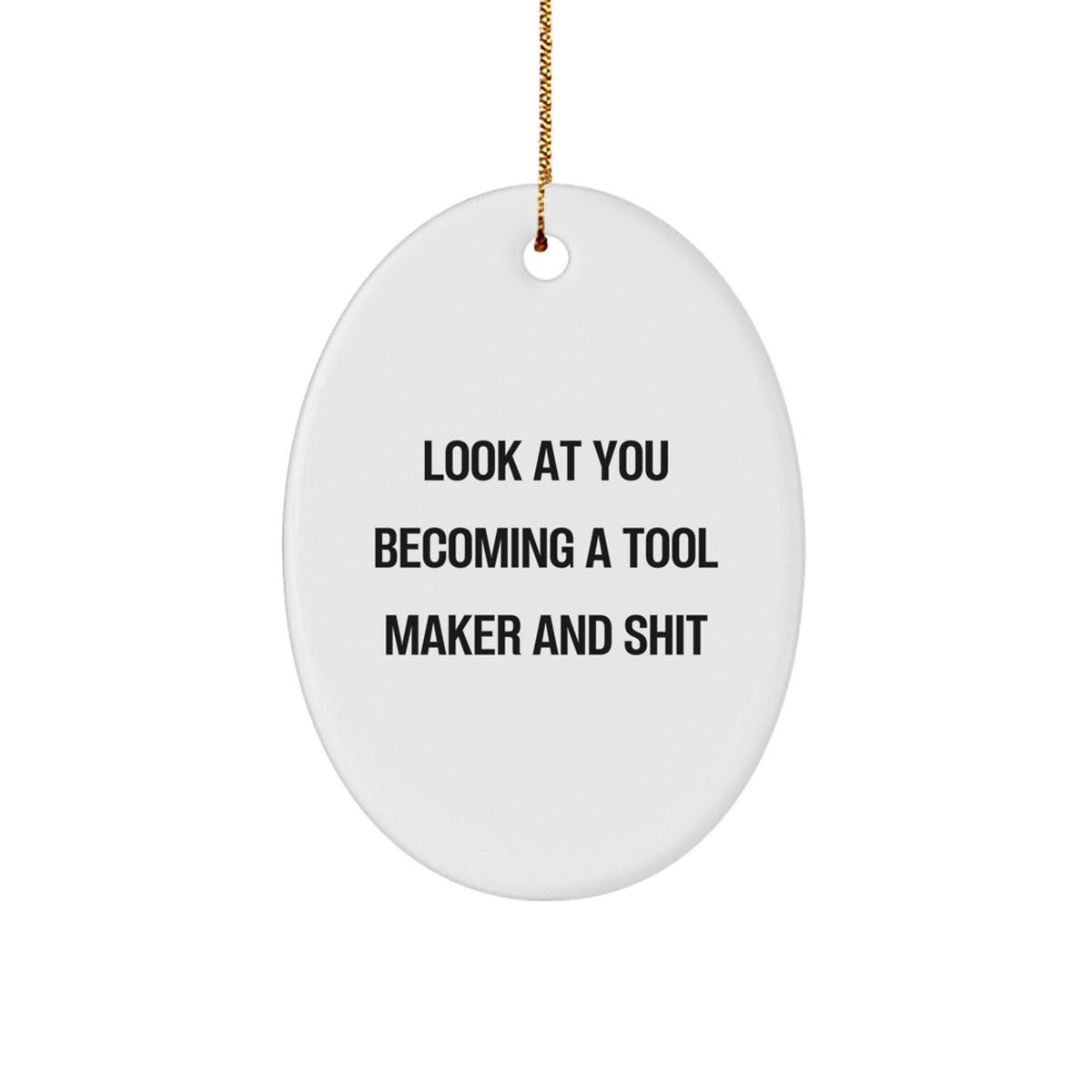 Tool Maker Keepsake Christmas Ornament for Him Gift - Holiday Keepsake - Image 1