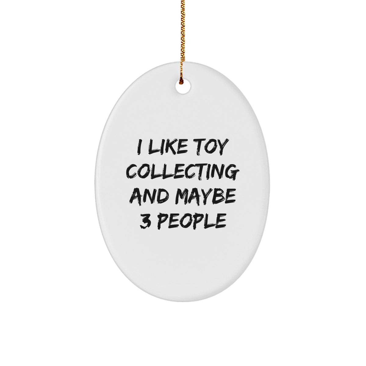 Christmas Ornament Whimsical Toy Collecting Gift for Coworkers - I Like - Image 1