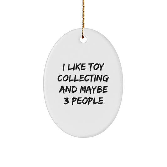 Christmas Ornament Whimsical Toy Collecting Gift for Coworkers - I Like - Image 1