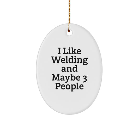 Novelty Welding Sparks Bright Ornament for Friends Christmas Gift - Image 1