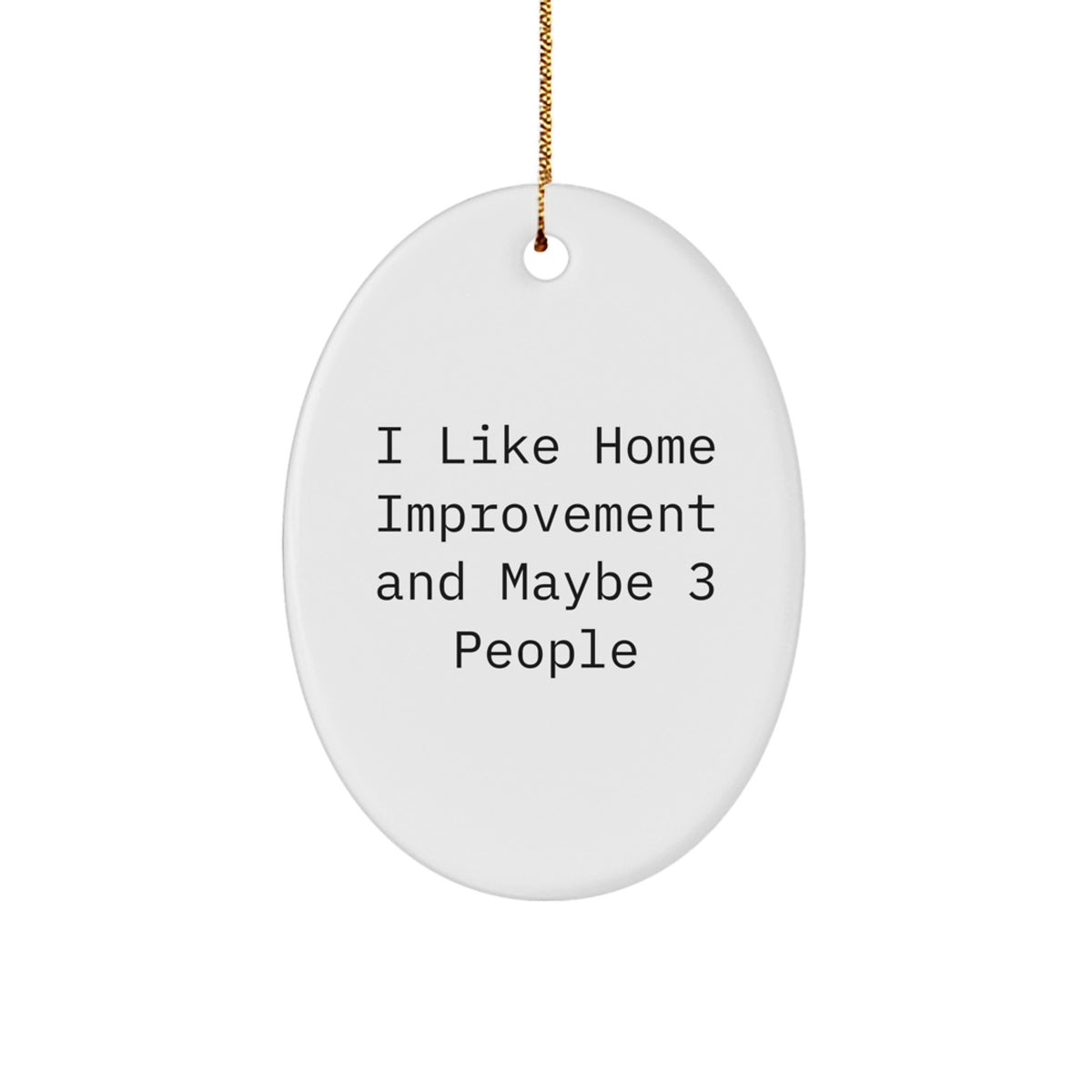 Home Improvement Keepsake Christmas Ornament for Him Gift - Image 1
