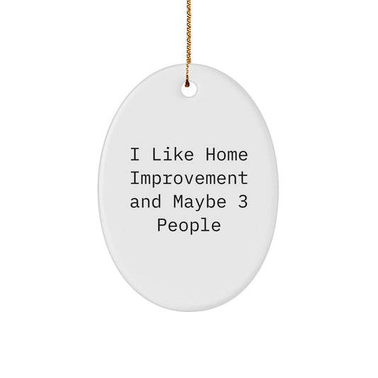 Home Improvement Keepsake Christmas Ornament for Him Gift - Image 1