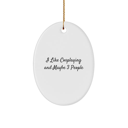 Cosplaying Favorite Kids Christmas Ornament Gift - Image 1