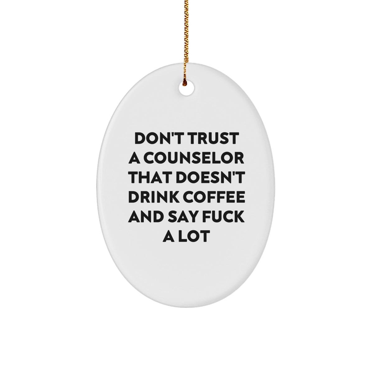 Christmas Gift Counselor Christmas Ornament - Surprise Teens With A Bold - Image 1