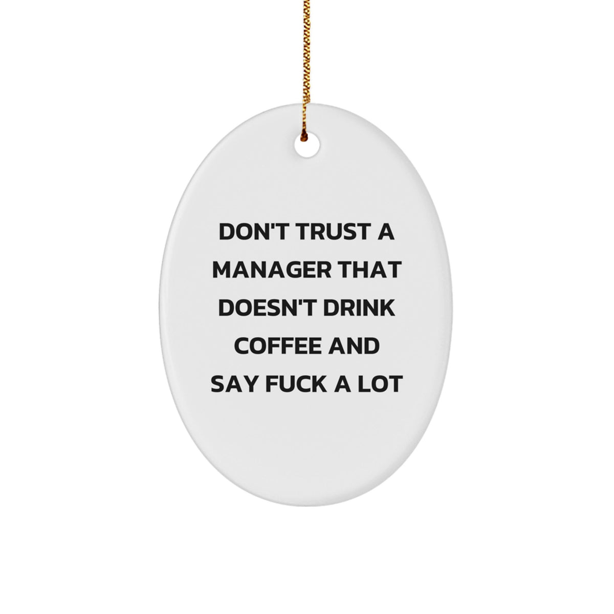 Manager Favorite Christmas Ornament Gift for Kids - Image 1