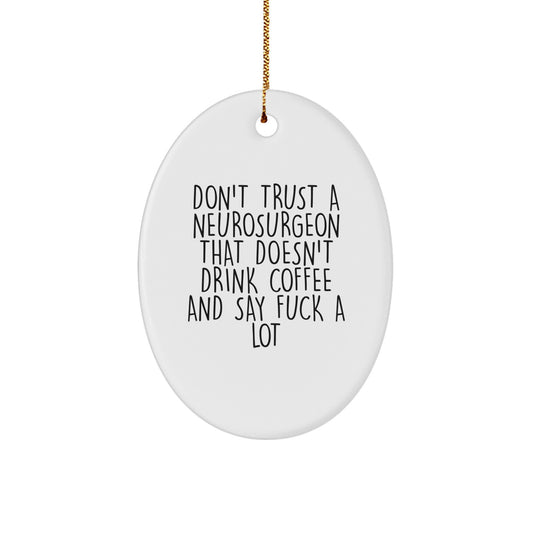 Neurosurgeon Christmas Ornament for Family Treasure Gift - Image 1