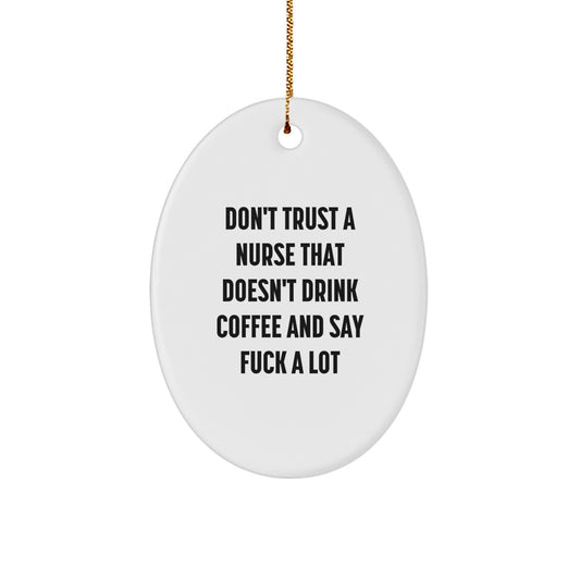 Nurse Christmas Ornament Keepsake for Him Gift - Image 1